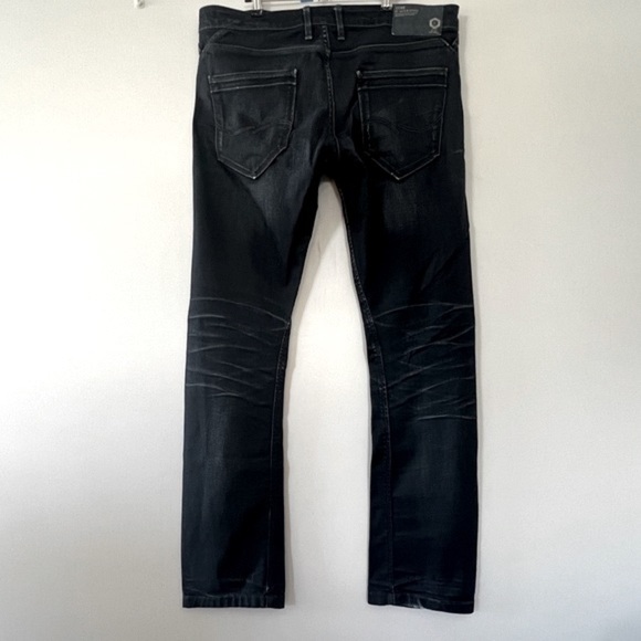 Jack and Jones Nick regular fit black jeans. - Picture 2 of 12